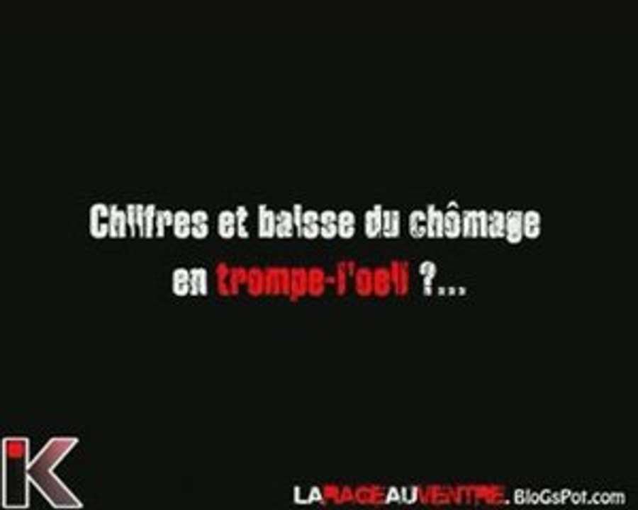 Chiffres et baisse du chômage en trompe l'oeil...