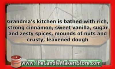 Candle Scents: Grandma’s Kitchen