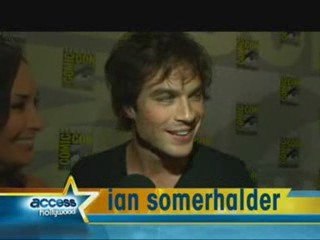 The Vampire Diaries-ComicCon '09 Access Hollywood interview