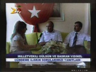 milletvekili Gülsün ve Başkan vidineli gündeme ait düşüncele