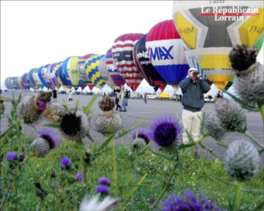 Le Lorraine Mondial Air Ballons décolle à Chambley