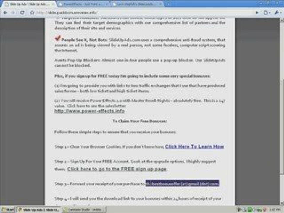 Slide Up Ads | Slide Up Ads Bonus | Slide Up Ads Review