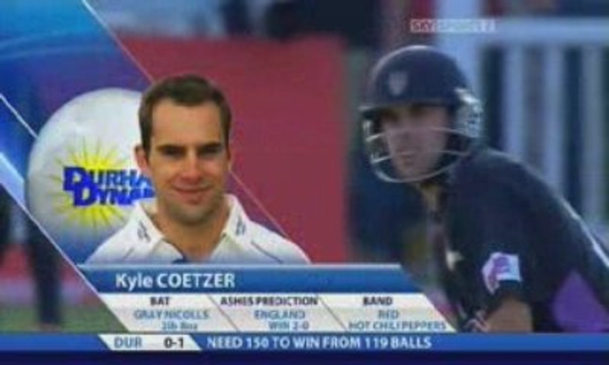 Kent v Durham 1st QF Part 4