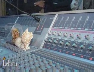 Kumar Sanu records a song for a film