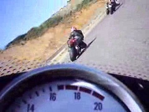 Ales le 26/07/09, Lionel et Franck pour une arsouille moto !