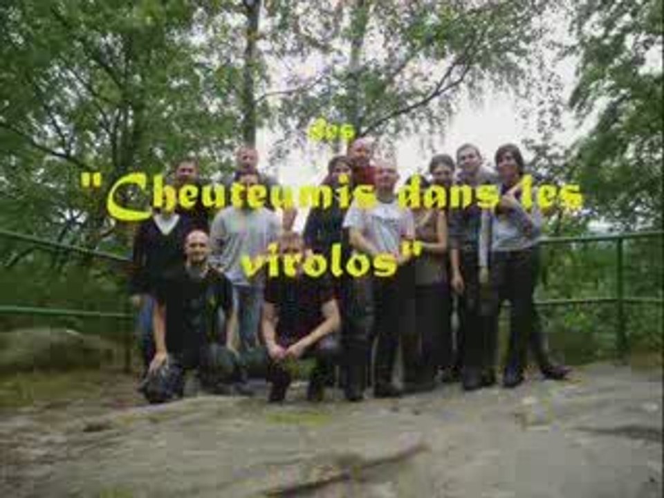 Tante Lulu et notre "Tour Eifel"