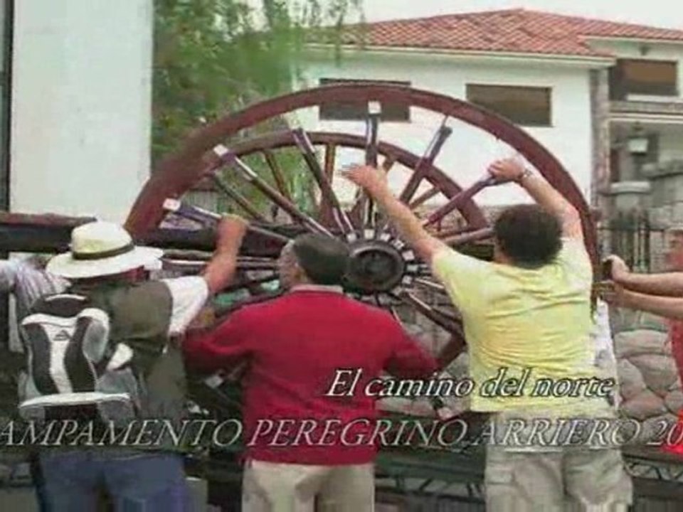 Campamento peregrino Arriero 2008