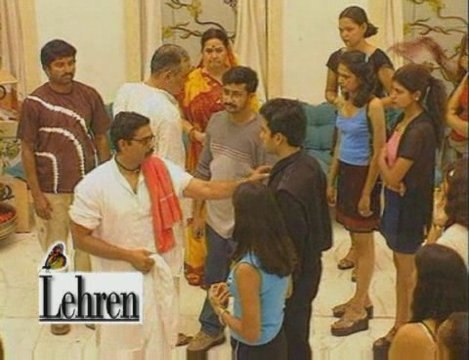 On the sets of Bollywood film Yeh Dil