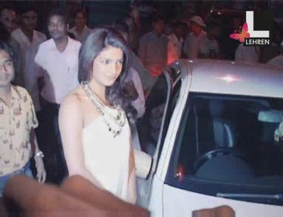 Priyanka protests against discrimination