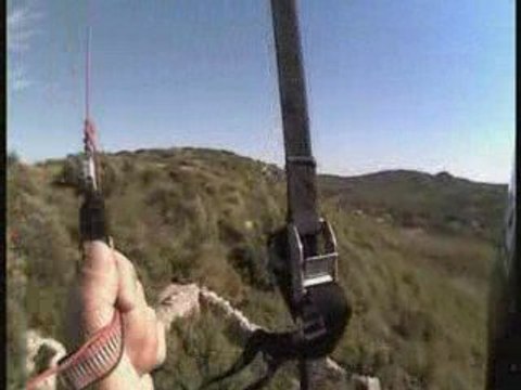 speedflying ou speedriding sans ski