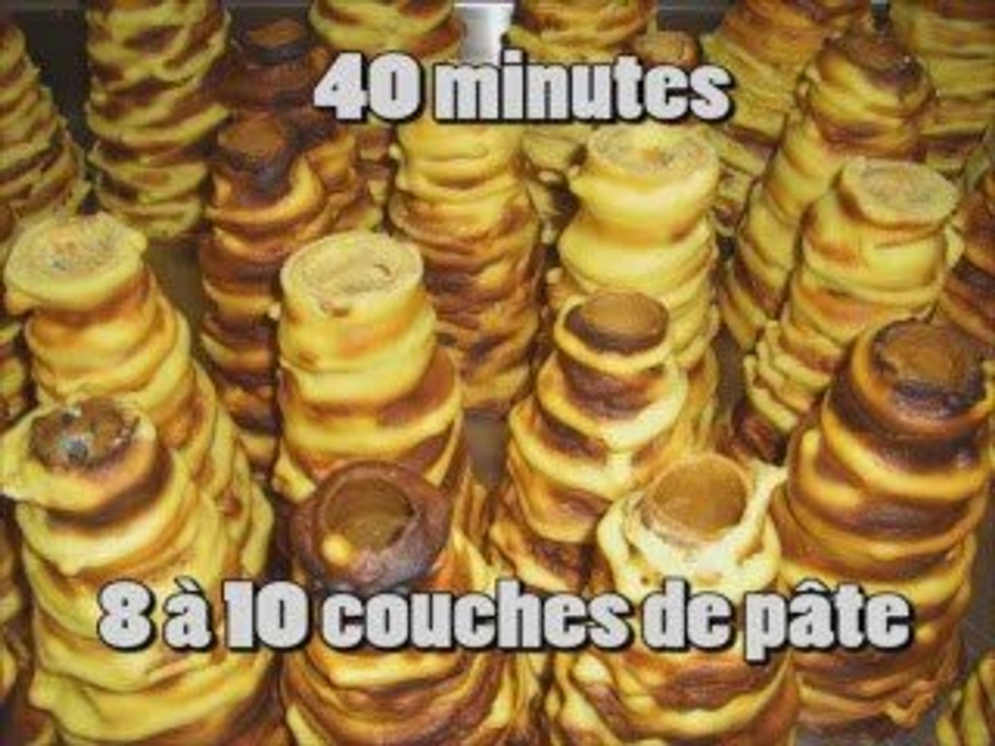 Cuisson Gateau Cuit A La Broche Specialite Aveyronnaise Fr Video Dailymotion