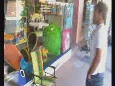 street bench-fixation sur samir