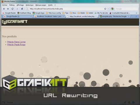 Tutoriel vidéo : L'URL Rewriting