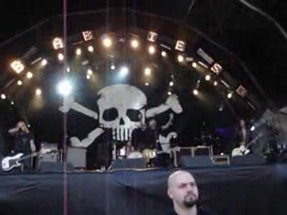 Hellfest 2009 - Backyard Babies - Entrée en scène