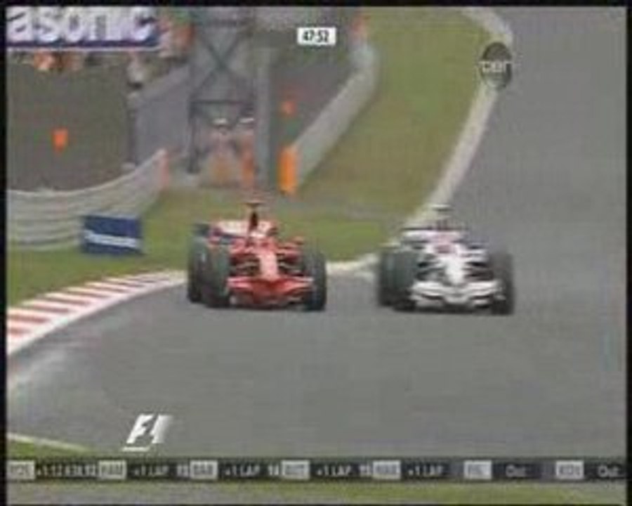 GP Japonii 2008 - Raikkonen vs Kubica