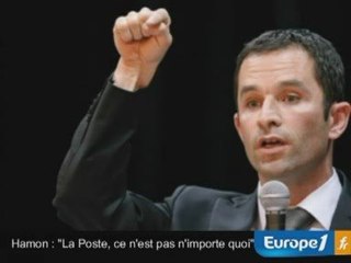 HAmon : " La Poste ce n'est pas n'importe quoi"