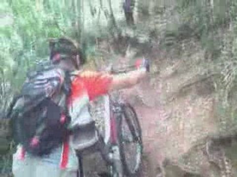 Sortie VTT en Forêt de Mervent le 25 Juillet 2009