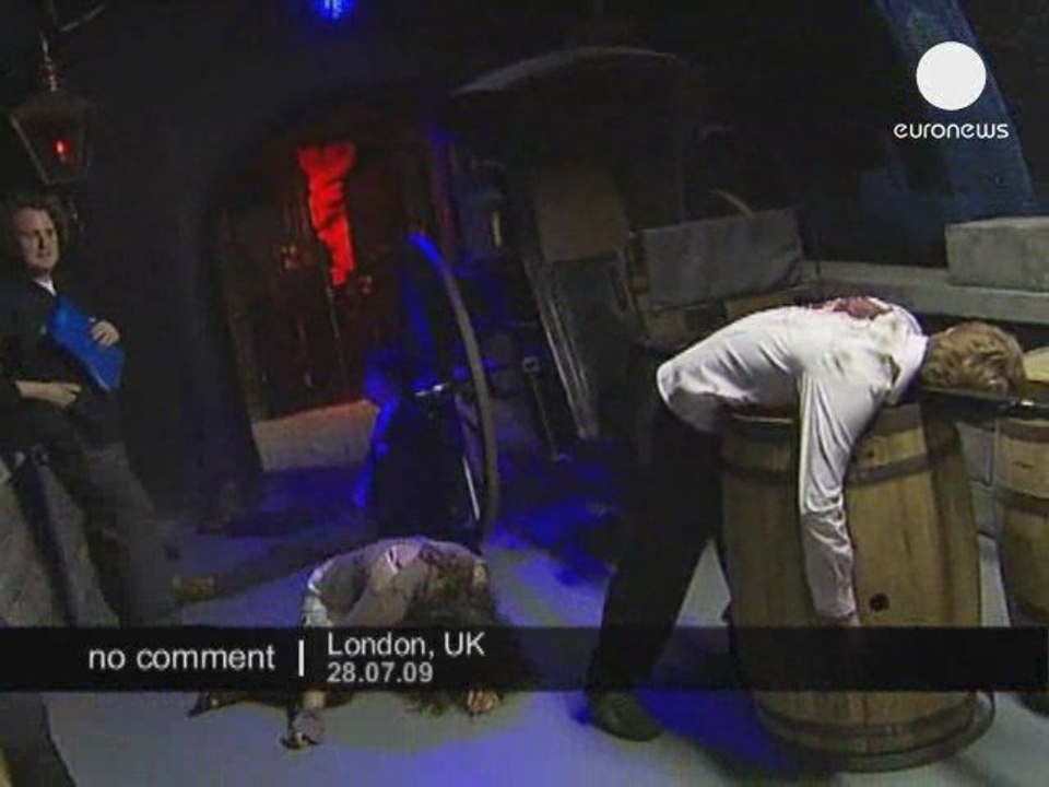 Audition de zombies à Londres