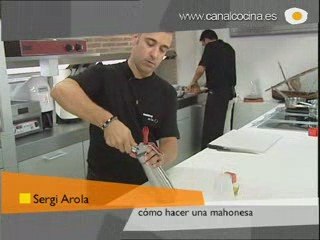 Mahonesa sin huevo - Sergi Arola