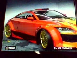 ma audi tt dans need for speed pro street