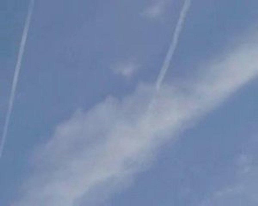 trainées chimiques sur Douai le 29 juillet 2009