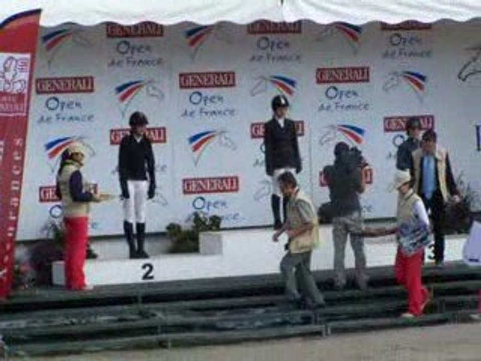 Remise des prix club 1 junior championnats de france 2009.