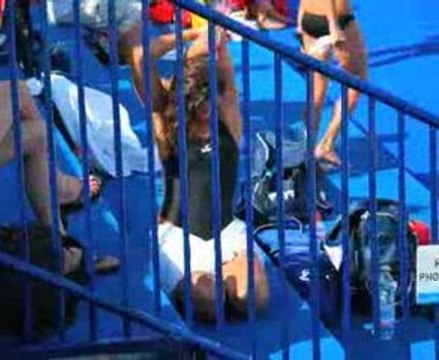 Louis Armstrong, Otis Redding et des nageurs