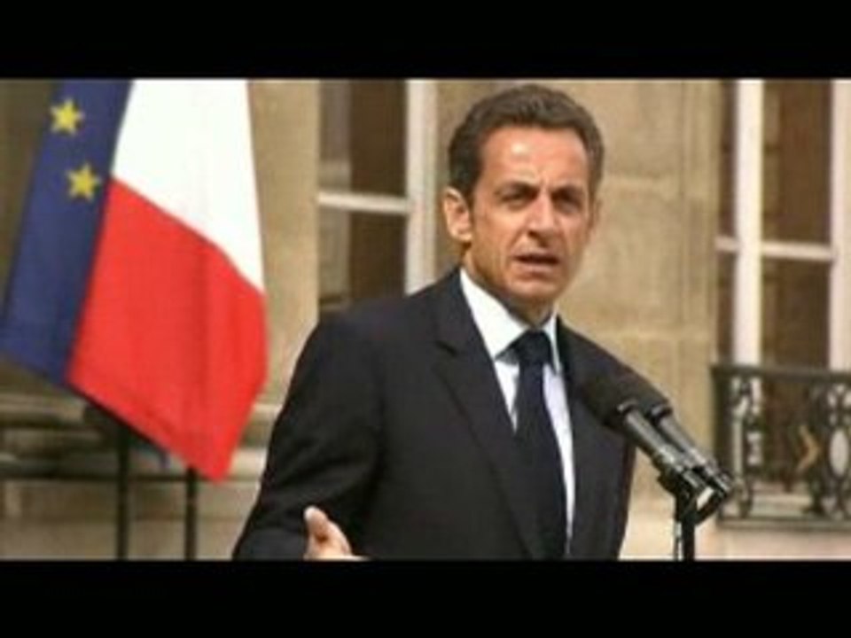 Discours de Nicolas Sarkozy sur son état de santé (intégral)