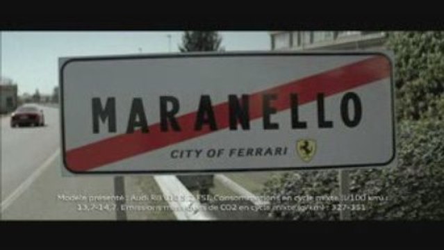 Audi R8 V10 in Maranello