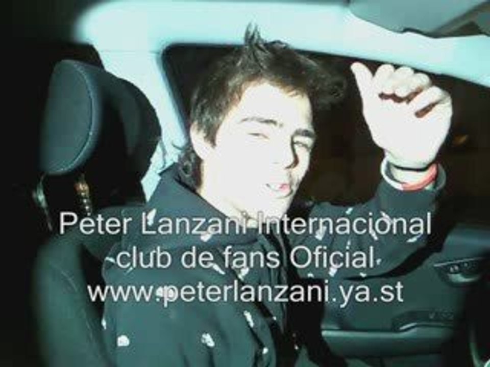 Peter me saluda ..