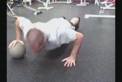 Pushups with Medicine Ball for Upper Body Strength