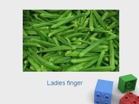 Vegetables for Preschoolers and Kindergarten kids