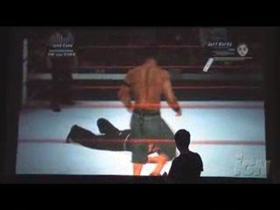 WWE Smackdown Vs Raw 2009 Wİİ Jeff hardy vs John Cena