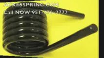 binding in spiral torsion springs - music wire springs