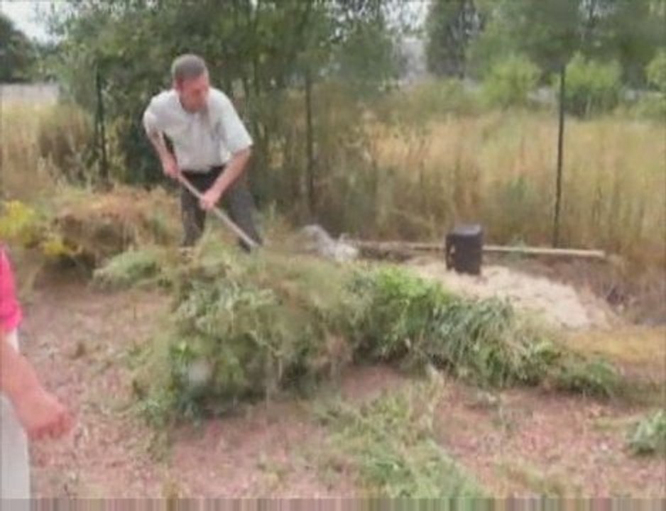 Nettoyage à l'église évangélique de Cambrai