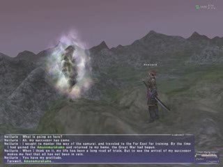 Final Fantasy XI - Amanomurakumo upgrade, last cutscene
