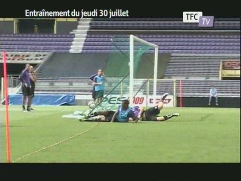 Entraînement du jour