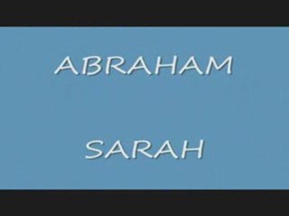 terre des fils d'ABRAHAM
