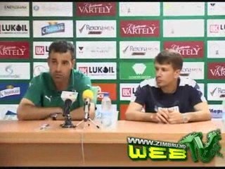 Zimbru – Iskra-Stal: conferinţa de presă