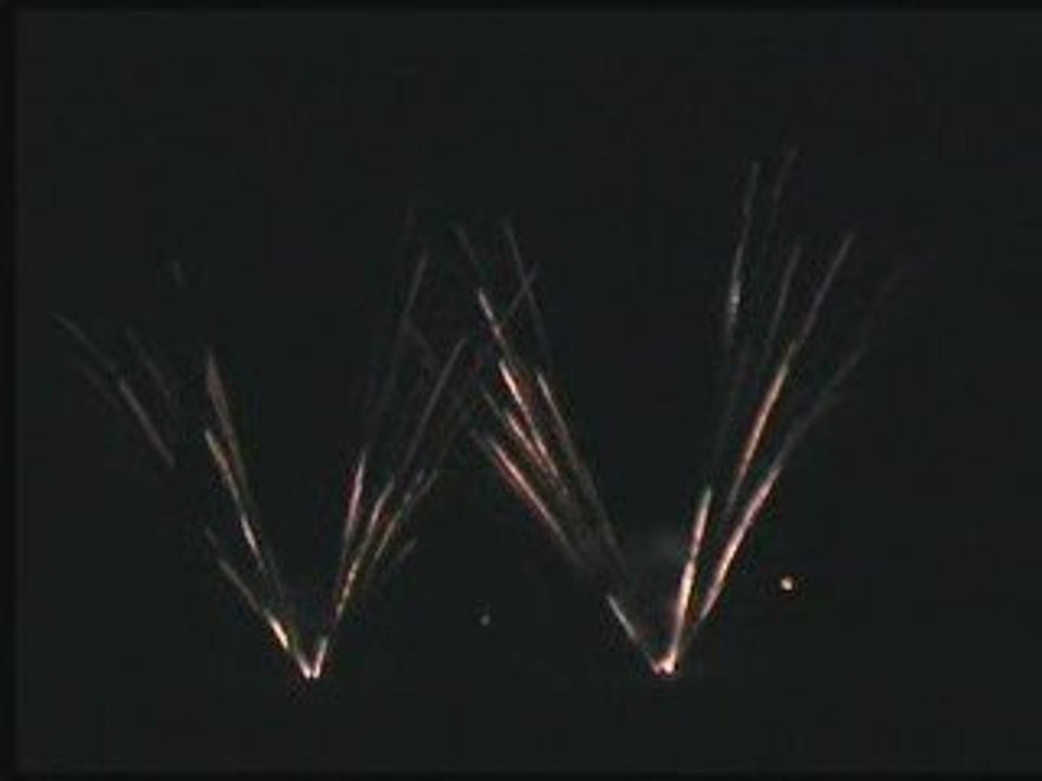 feu d'artifice de la fête ST Clair 2009-Gournay (76)