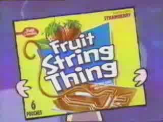 Fruit String Thing Ad