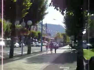 La Bourboule: Matinale sur les allées du square Joffre