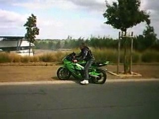 Burn  kawasaki ZX-6R