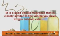 Candle Scents: Vanilla Bean Fragrance