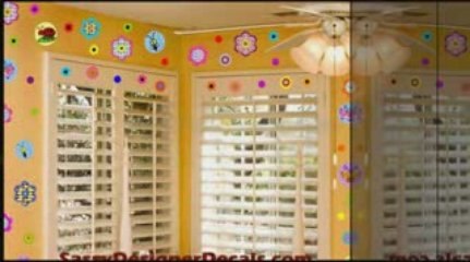 Tải video: Flower Wall Decals | Removable Flower Wall Stickers