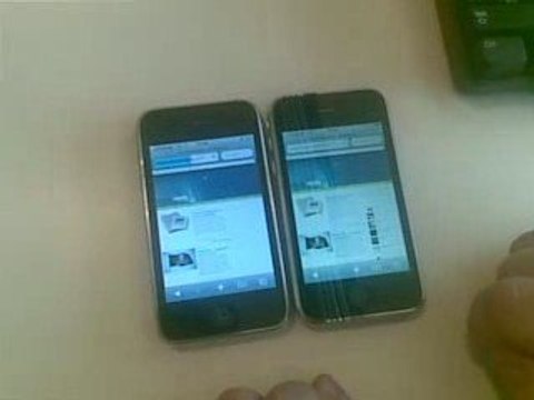 iPhone 3GS vs. iPhone 3G - szybkość działania