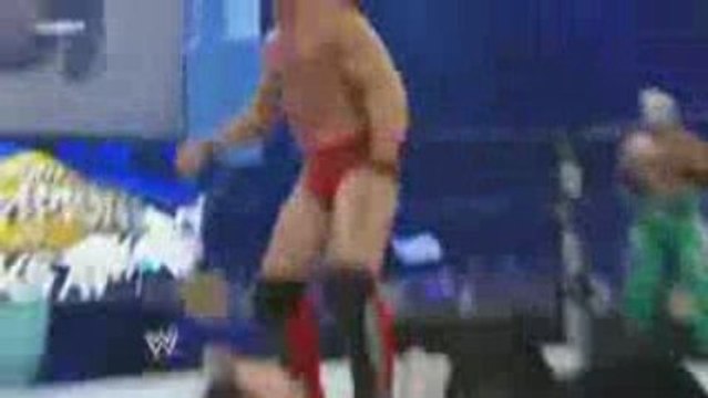 170709 Jeff Hardy Rey Mysterio vs Cris Jericho and Dolf Zigg