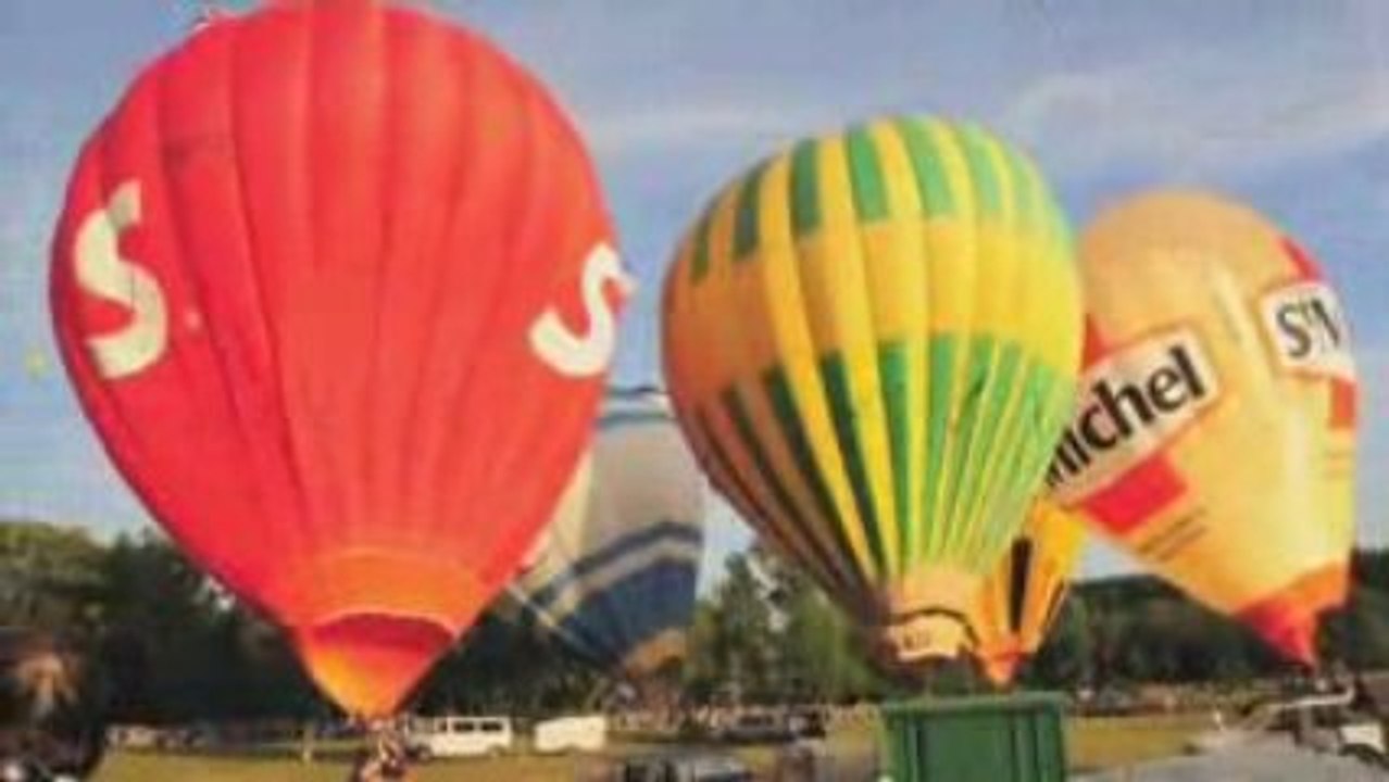 MONGOLFIERES A JONZAC 30 JUILLET 2009