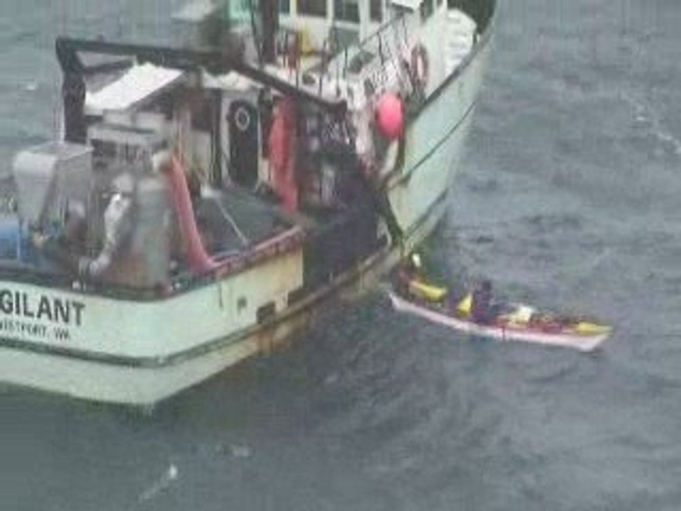 Coast Guard Rescues Israeli Kayakers