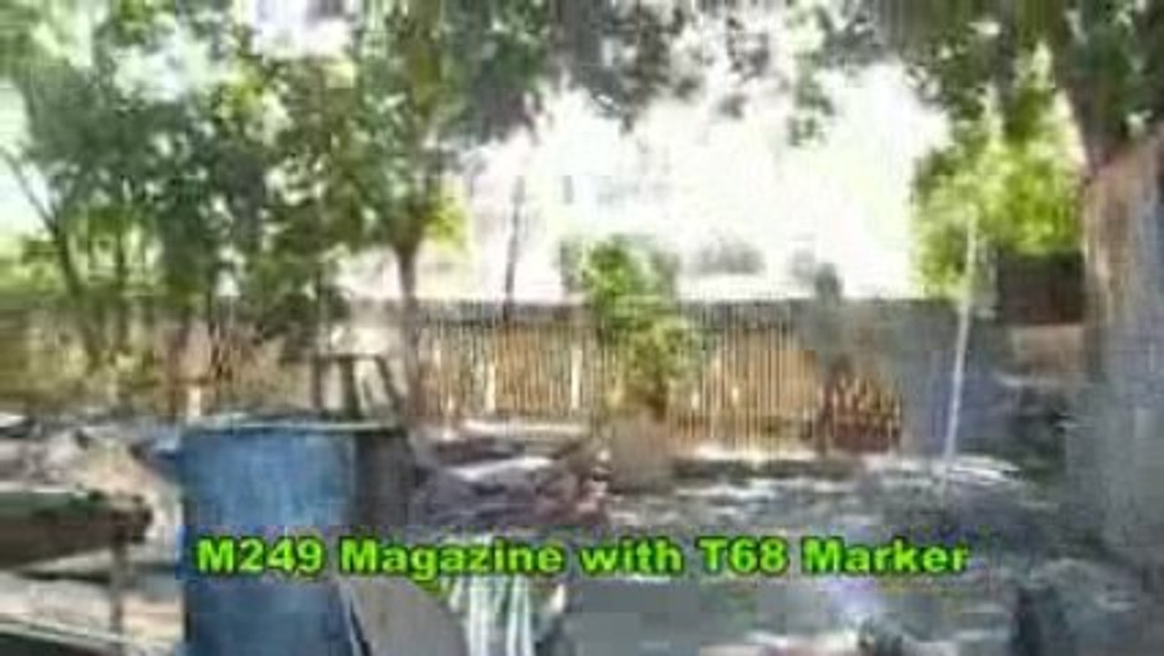 M249 Box Magazine for the RAP4 T68 Paintball Gun